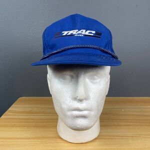 Designer Award TRAC Inc Snapback Hat Men’s One Size Navy Blue  Embroidered Logo